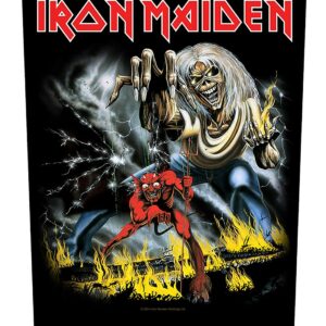 Iron Maiden Number Of The Beast Back Patch
