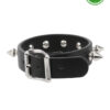 1 Row Spike Vegan Leather Wristband