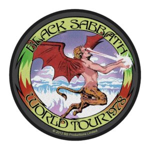 Black Sabbath World Tour 78 Patch