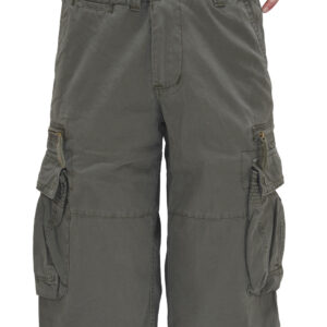 Green Cargo Shorts