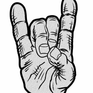 Devil Horns Patch