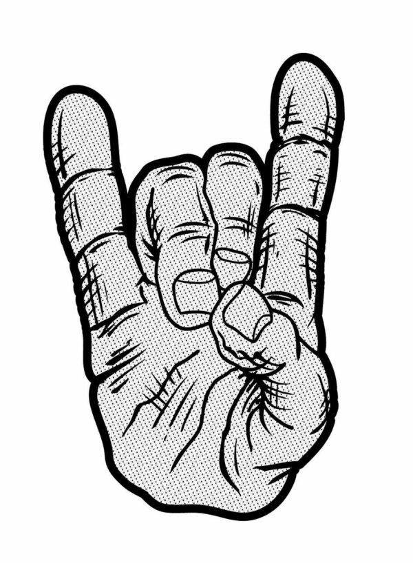 Devil Horns Patch