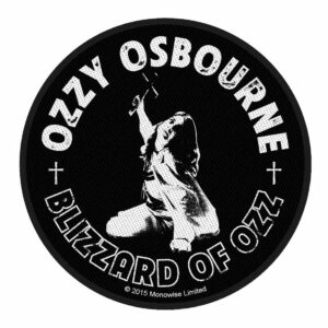 Ozzy Osbourne Blizzard Of Ozz Patch