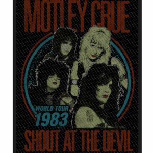 Mötley Crue Shout at the Devil Patch