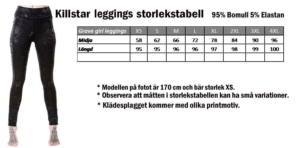Killstar leggings size