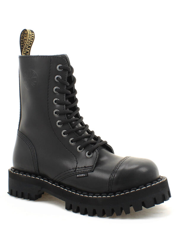 Steel 10 holes High steel toe boots