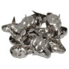 Silver Skull Studs