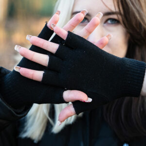 Fingerless Gloves Black
