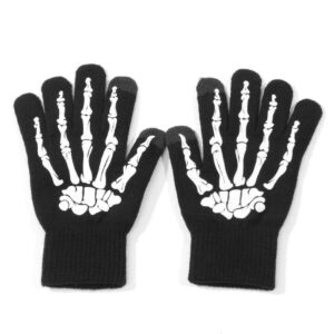 Skeletor Knit Gloves