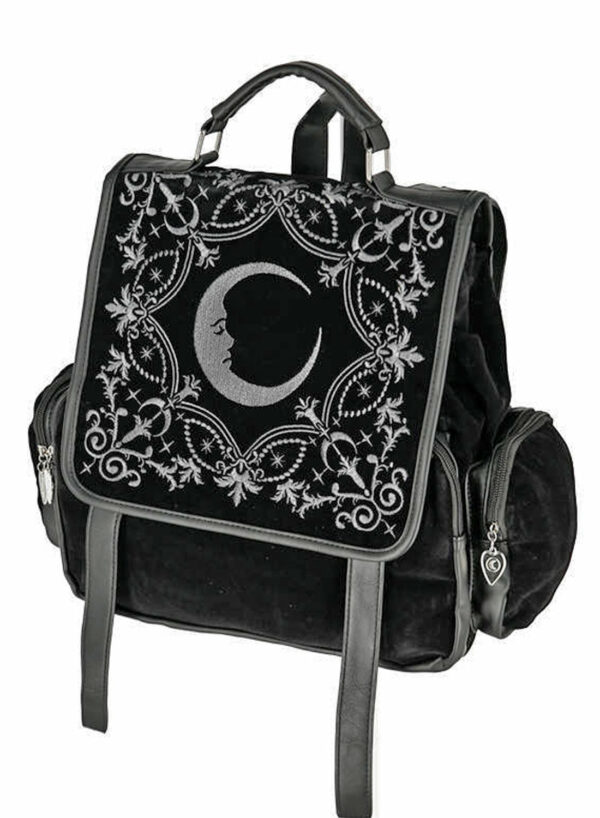 Velvet Crescent Backpack