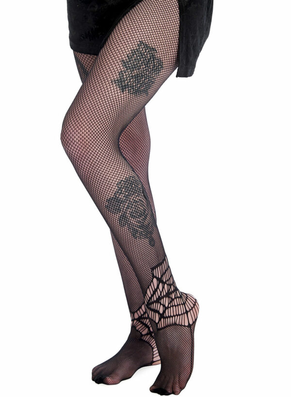 Cobwebs Fishnet Tights