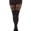 Gothic Cross Suspender Tights - Bild 3