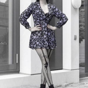 Skeleton Bone Net Tights