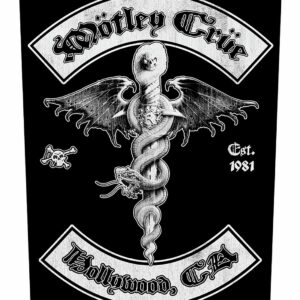Mötley Crue Hollywood Back Patch