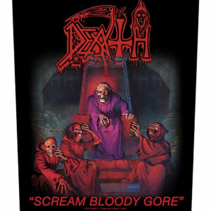 Death Scream Bloody Gore Back Patch