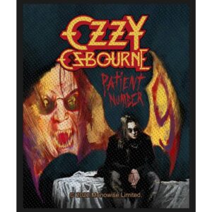 Ozzy Osbourne Patient No 9 Patch