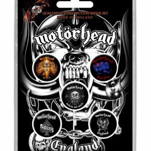 Motörhead England Badge Pack