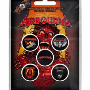 Airbourne Breakin' Outta Hell Badge Pack