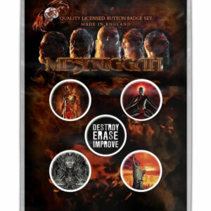 Meshuggah Immutable Badge Pack