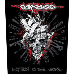 Carcass Rotten To The Gore Back Patch