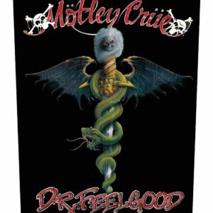 Mötley Crue Dr Feelgood Back Patch