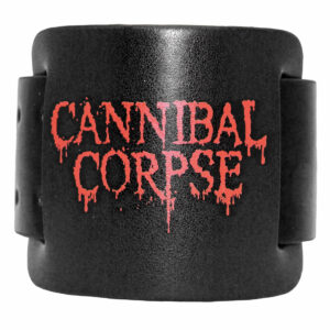 Cannibal Corpse Leather Wristband