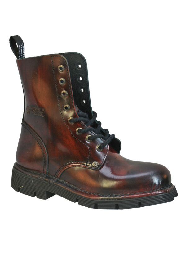 New Rock Burgundy Boots