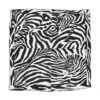 Zebra Bandana White