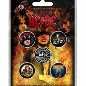 AC/DC Highway to Hell Badge Pack