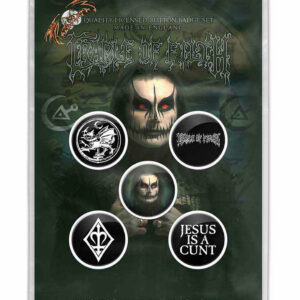 Cradle Of Filth Dani Badge Pack