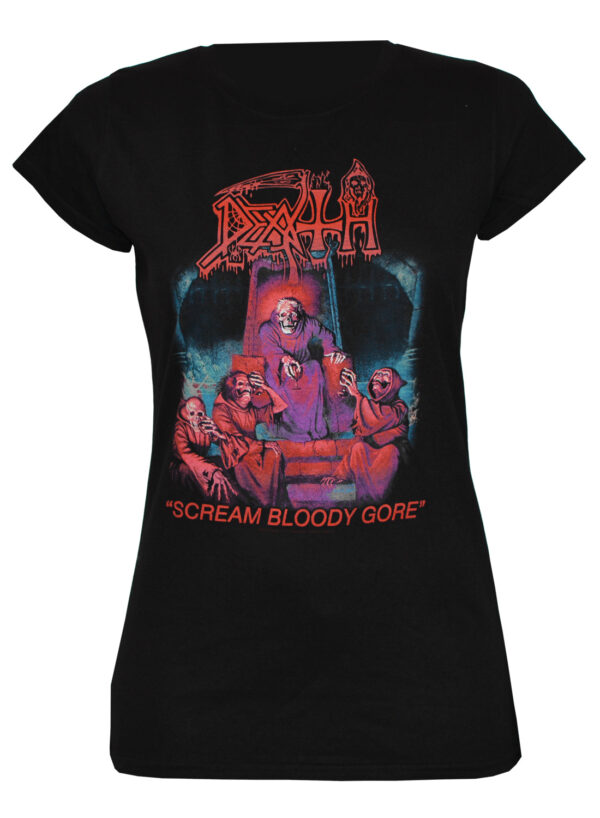 Death Scream Bloody Gore Girly Top