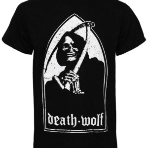 Death Wolf Black Armoured Death T-Shirt