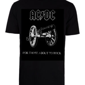 AC/DC Vintage For Those About To Rock T-shirt
