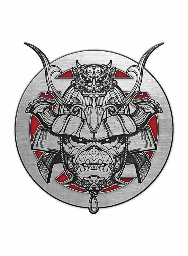 Iron Maiden Senjutsu Metal Pin Badge