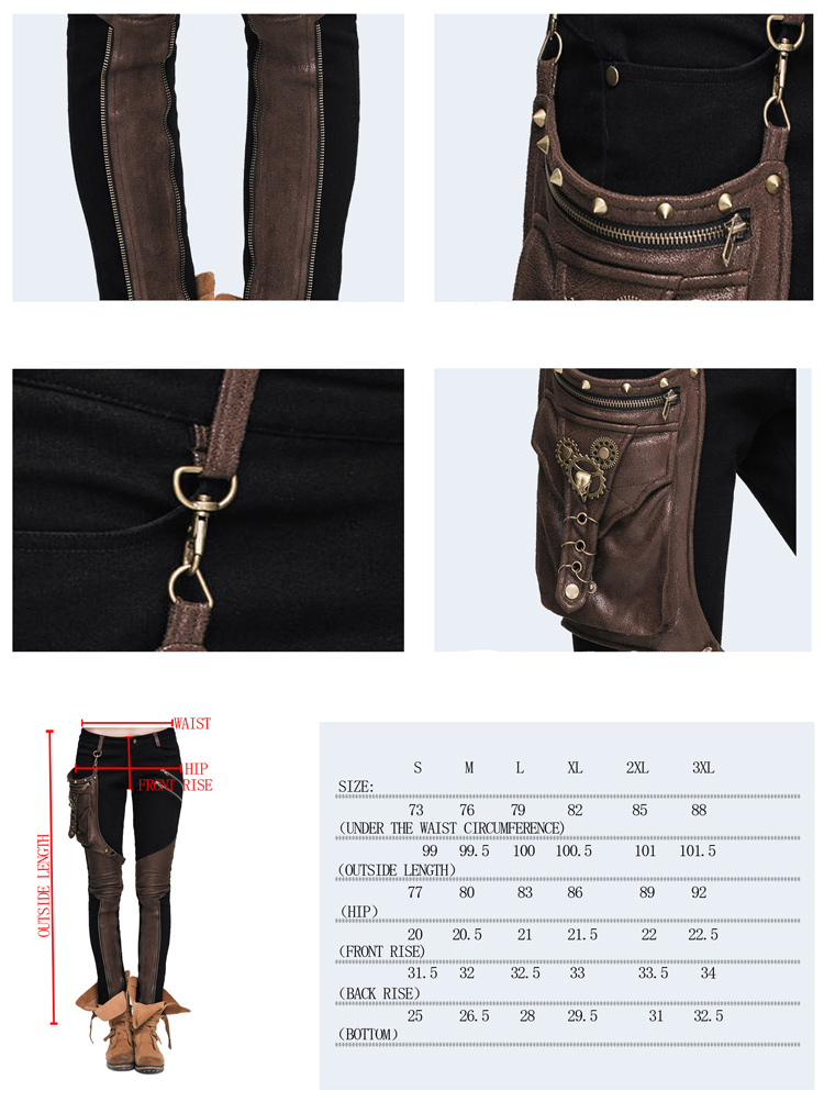 Steampunk Priestess Pents