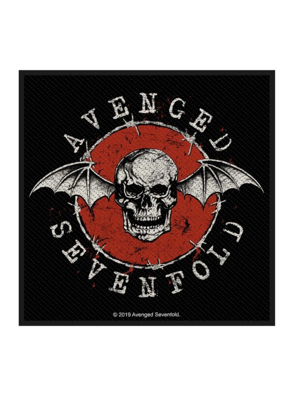 Avenged Sevenfold Distressed Skull Patch