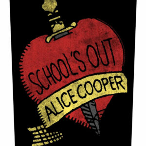 Alice Cooper Schools Out Back Patch