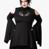 Moonshine Cold Shoulder Top