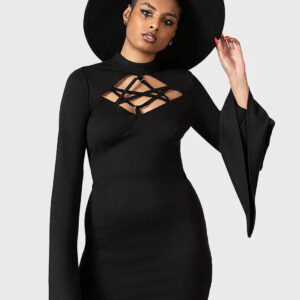 Witchural Long Sleeve Dress