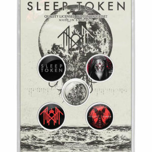 Sleep Token Take Me Back To Eden Badge Pack