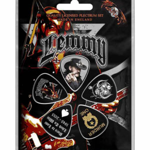 Lemmy Stone Deaf Plectrum Pack