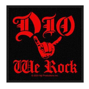 Dio We Rock Patch