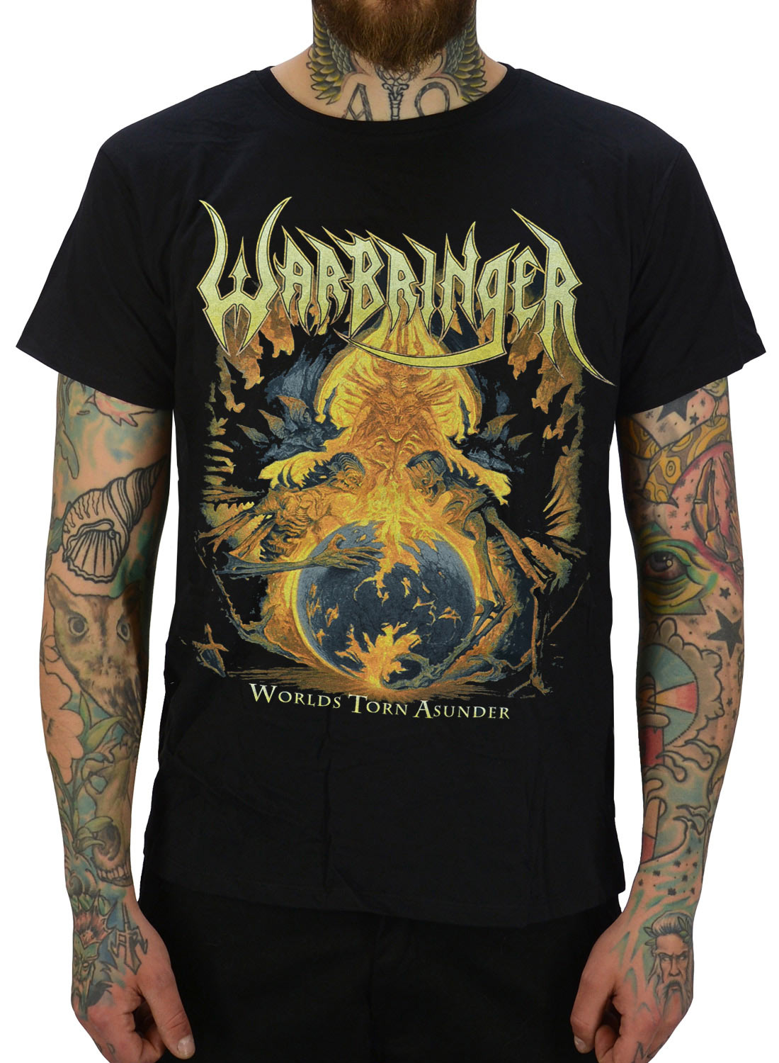 Warbringer Worlds Torn Asunder T-shirt
