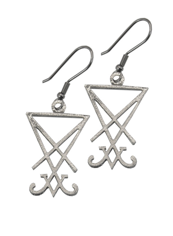 Sigil of Lucifer Earrings