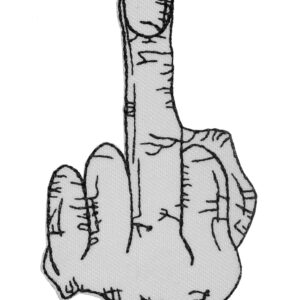 F*ck Embroidered patch