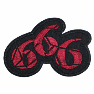 666 Embroidered patch